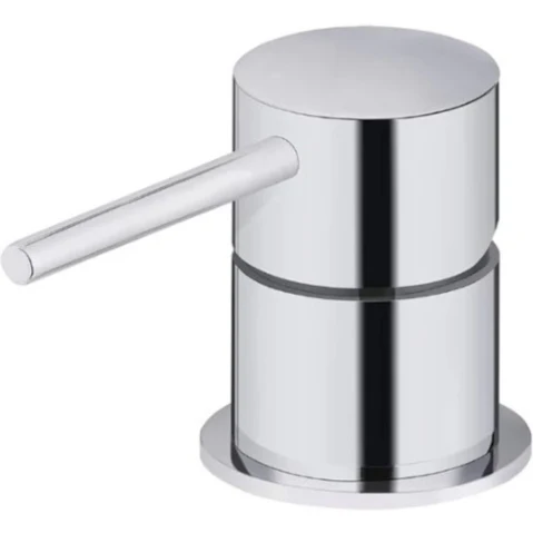 Meir Round Deck Mounted Mixer - Chrome