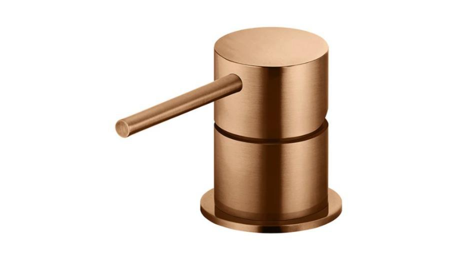 Meir Round Deck Mounted Mixer - Lustre Bronze