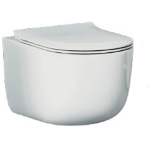 Studio Bagno Futura Wall Hung Package with Oli 74 Mechanical Cistern - Matte White