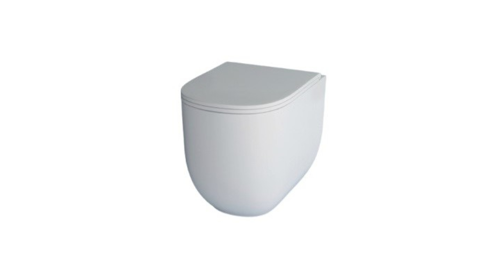 Studio Bagno Milady Wall Faced Package with Expert Evo Mechanical Cistern - Matte White 