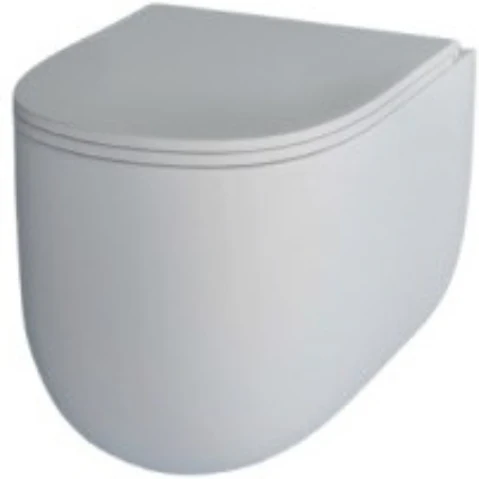 Studio Bagno Milady Wall Hung Package with Oli 74 Mechanical Cistern & Frame - Matte White