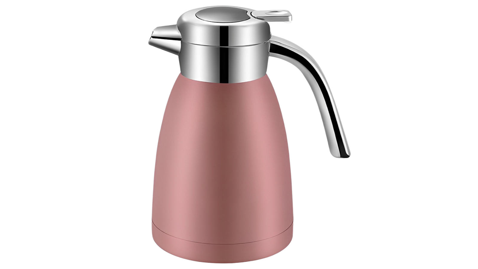 Soga Insulated Stainless Steel Kettle 1.2 Litre Thermal Jug - Pink