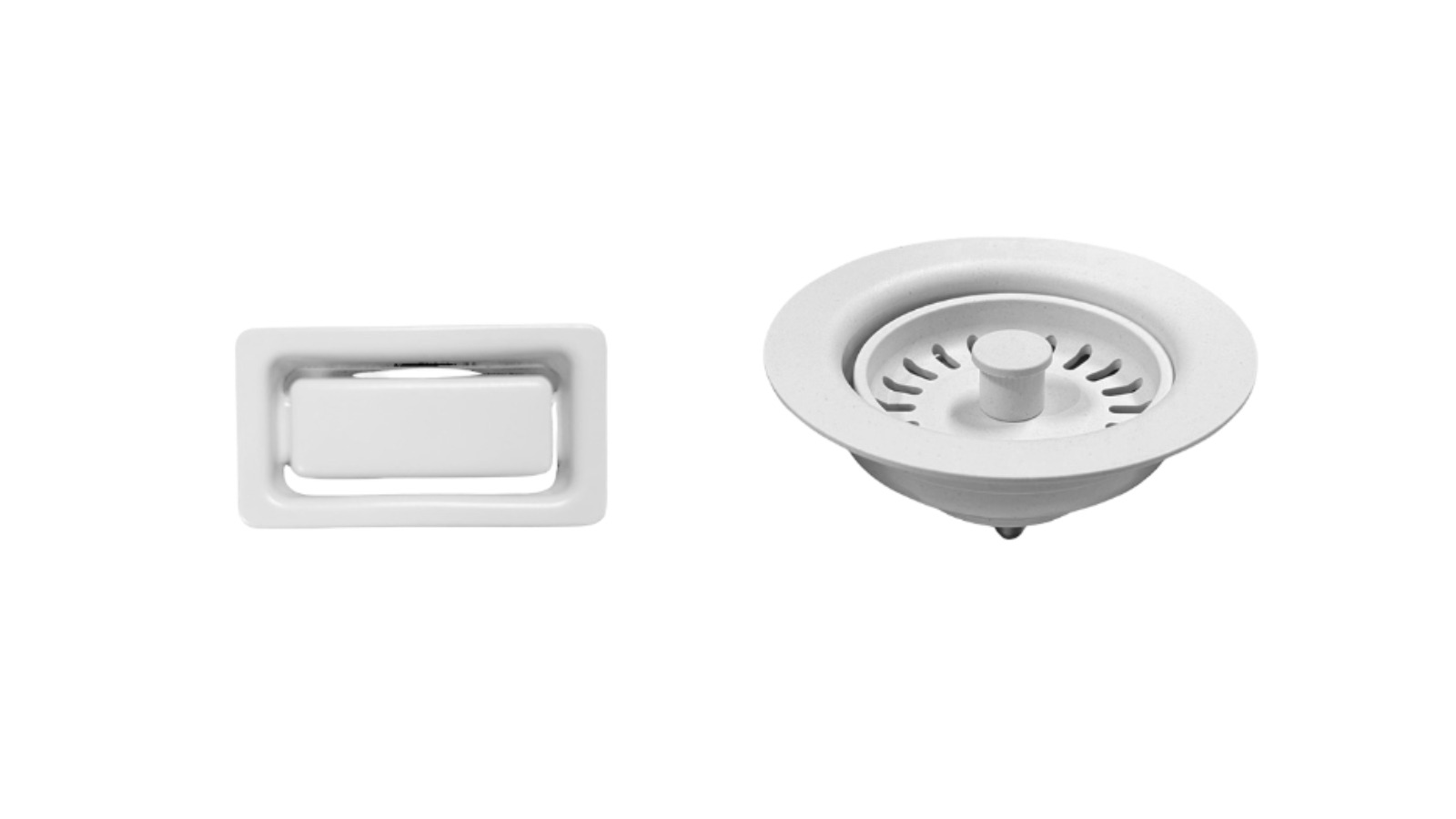 Schock MWTK06 Waste Trim Kit - White