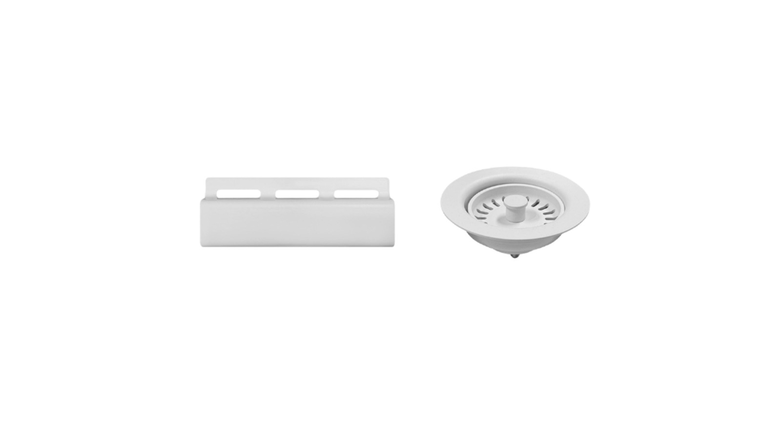 Schock MWTK13 Waste Trim Kit - White