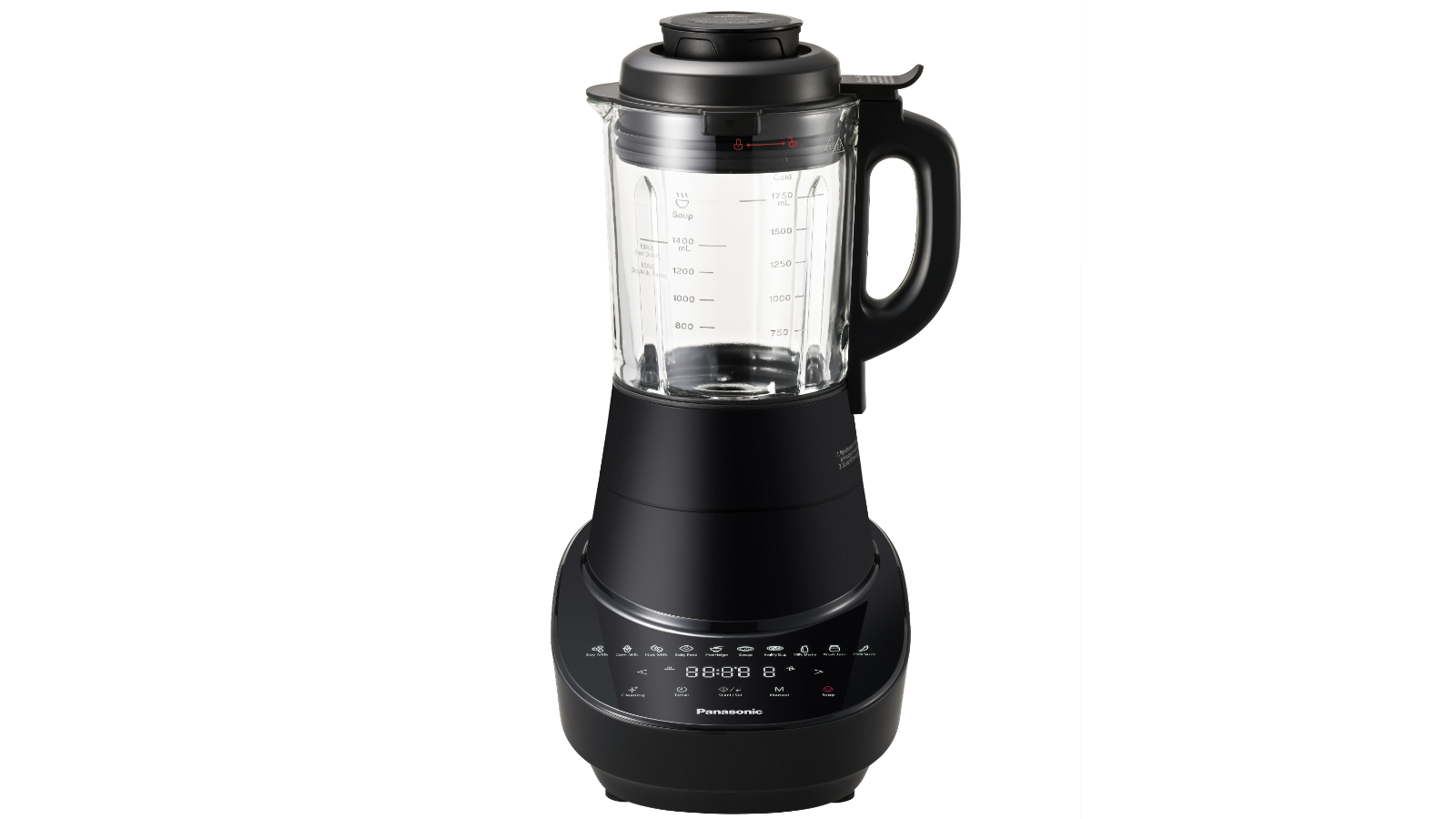 Panasonic Hot and Cold Cooking Blender - Black