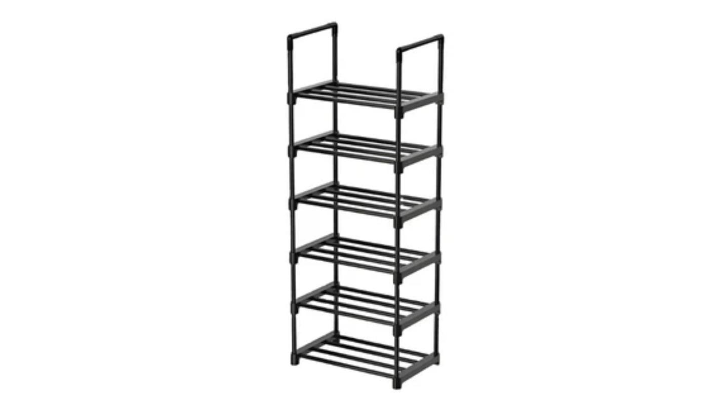 NNETM Living Space 6-Tier Shoe Rack