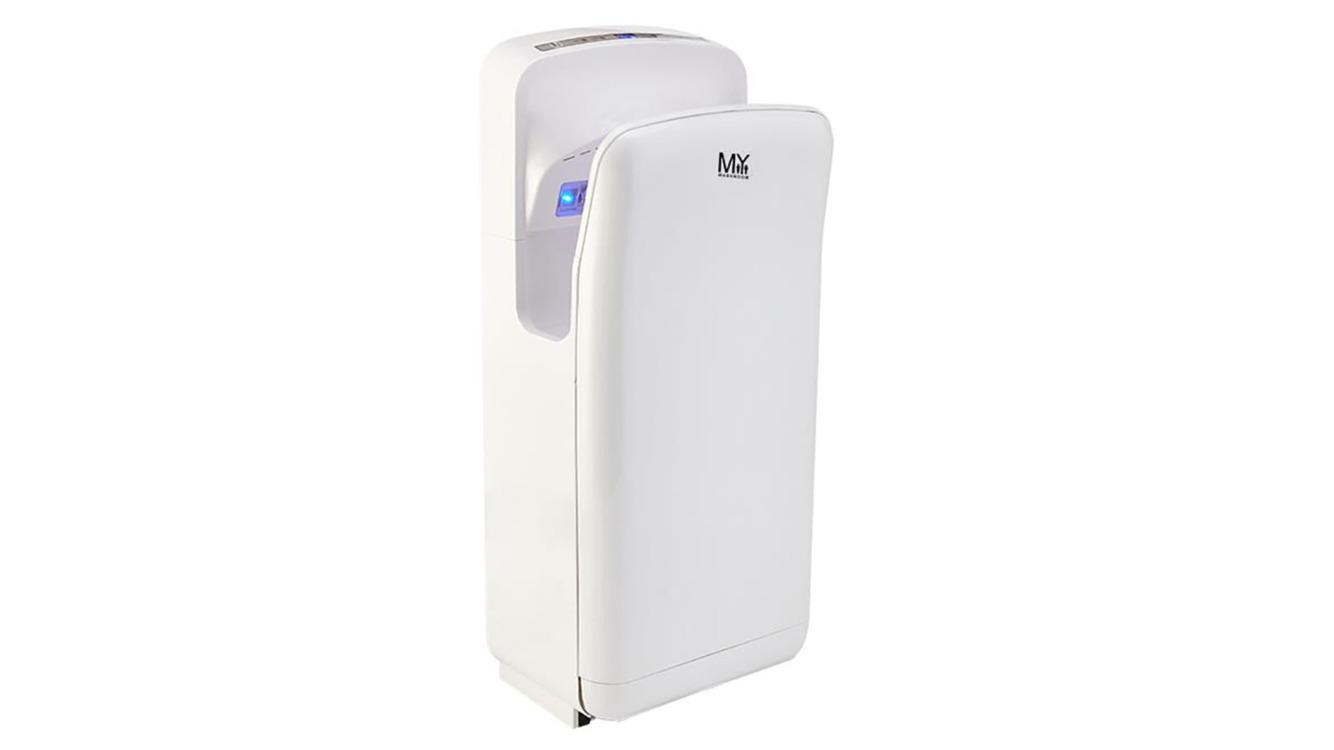 Mywashroom Commerical Automatic Motor Brush Hand Dryer - White