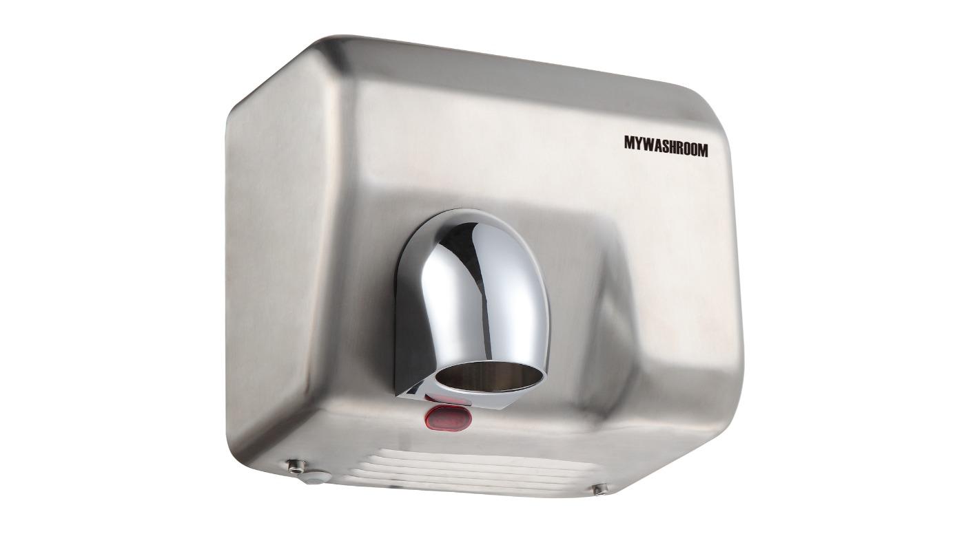 Mywashroom Commercial Stainless Steel Automatic Hand Dryer - Silver