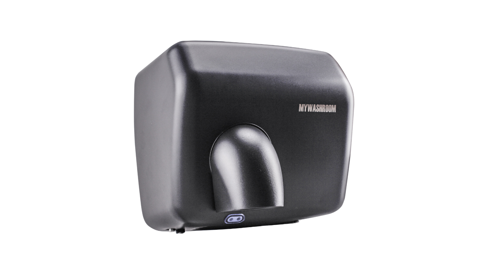 Mywashroom Four Silent Blocks Noise Reduce Black Hand Dryer 