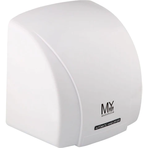 Mywashroom White Automatic Toilet Hand Dryer