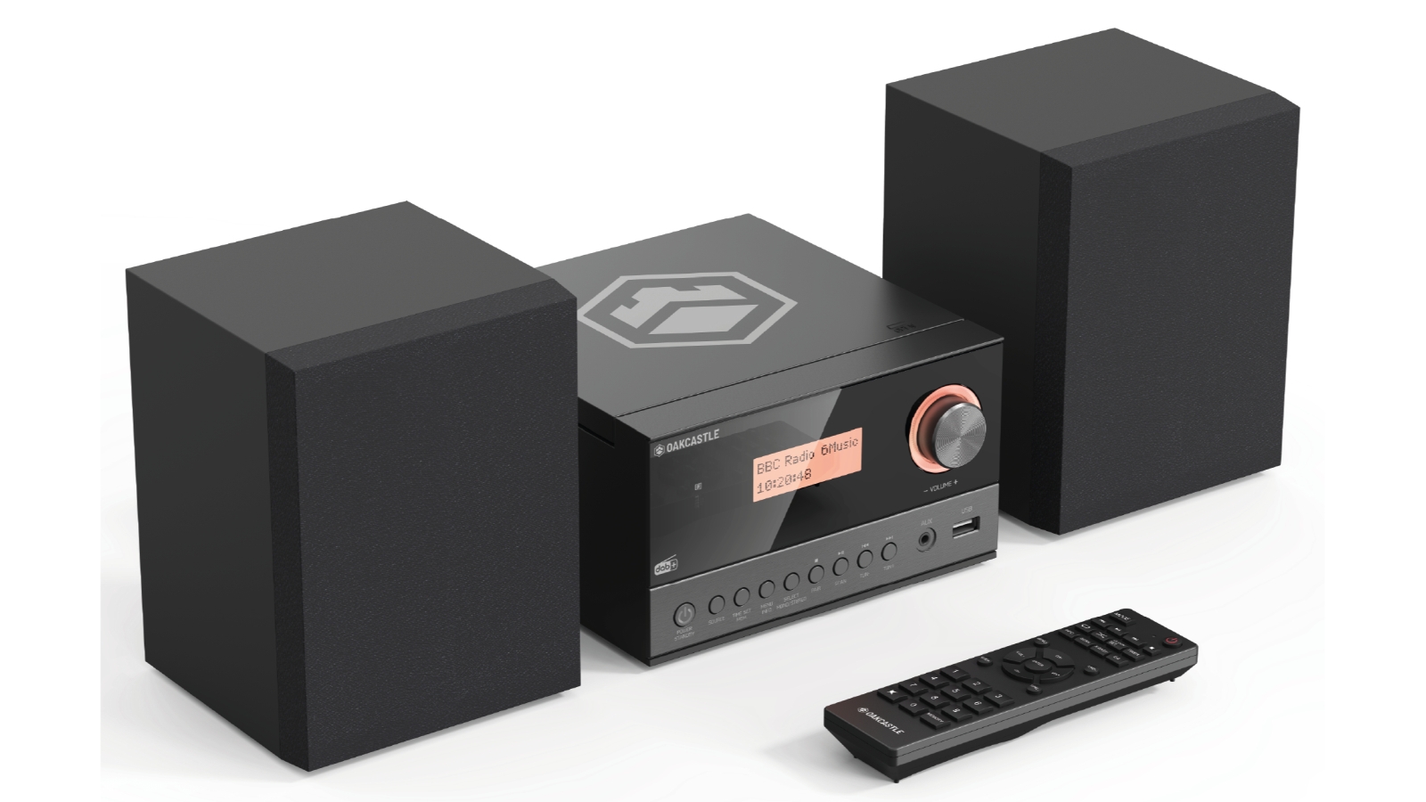 Majority Oakcastle HIFI200 CD player with Bluetooth and DAB Radio