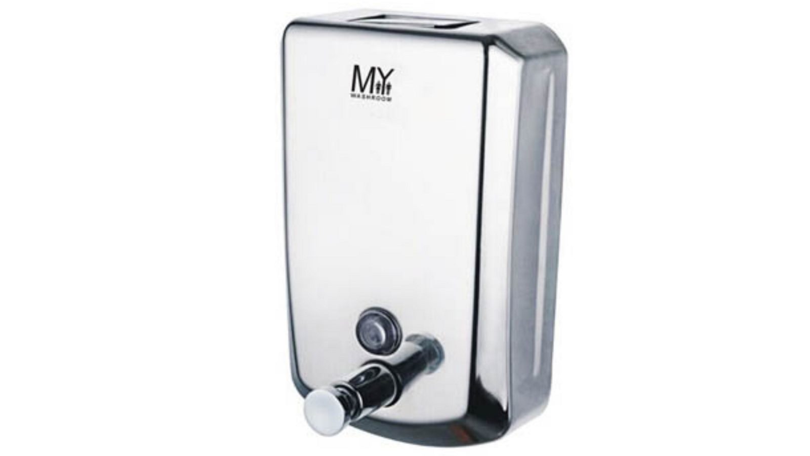 Mywashroom Commercial Manual Soap Dispenser - Chrome