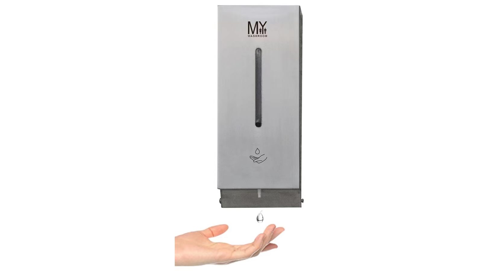 Mywashroom Wall Mounted Touchless Automatic Soap Dispenser - 304 Stainless Steel