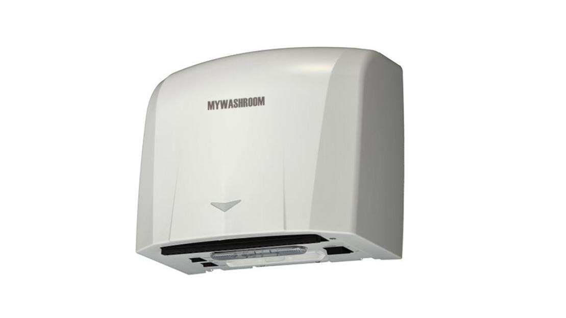 Mywashroom Automatic Hand Dryer for Bathroom - White