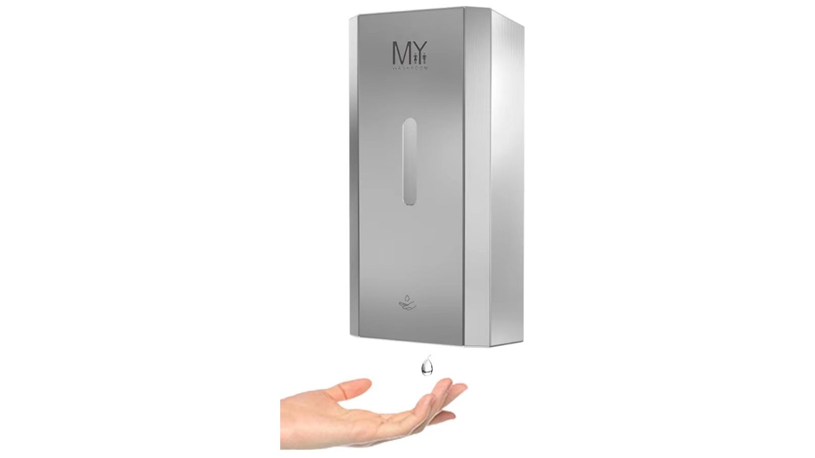 Mywashroom Touchless Automatic Soap Dispenser Wall Mounted - Silver