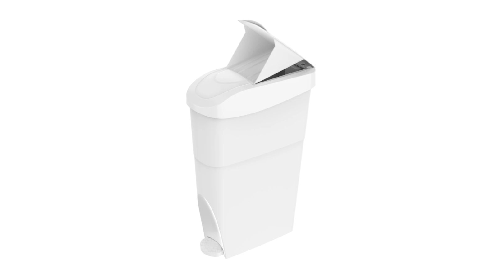 Mywashroom 19 Litre Sanitary Disposal Bin - White