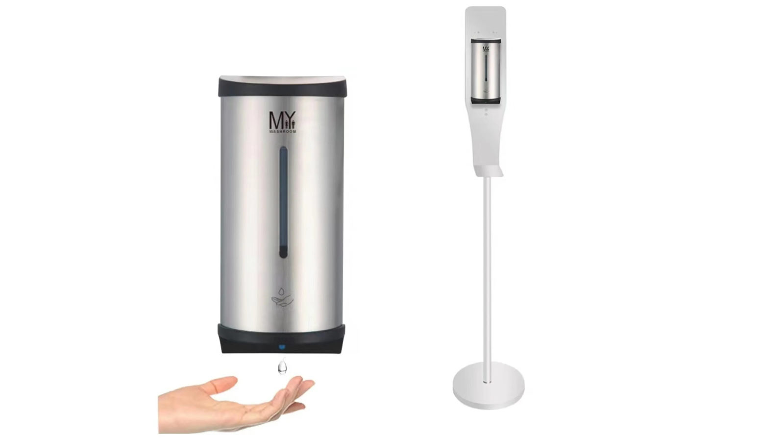 Mywashroom Automatic Hand Clean Soap Dispenser with Floor Stand