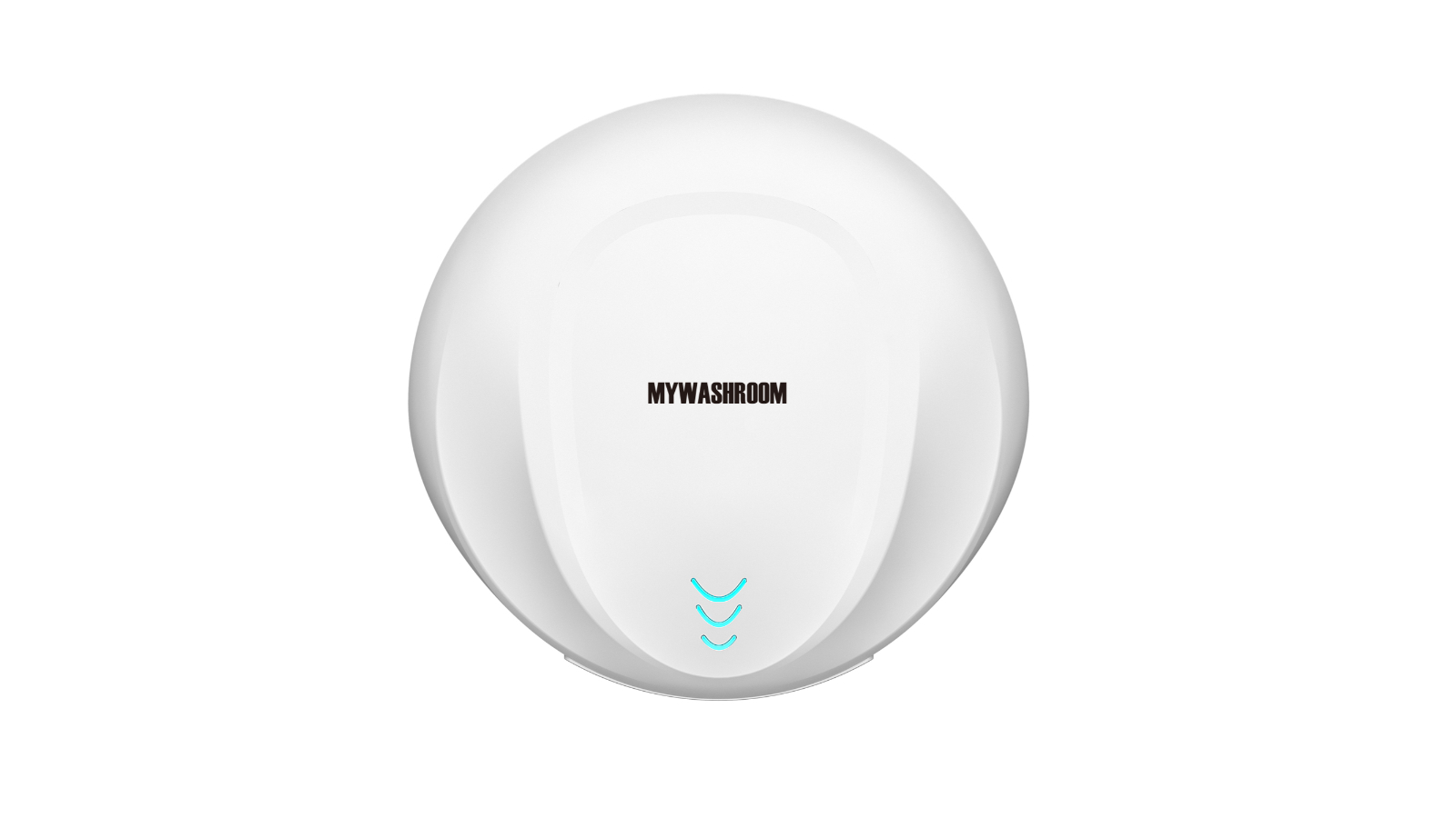 Mywashroom MY2023W UVC Hand Dryer with Auto Airflow and 360 Sterilization - White