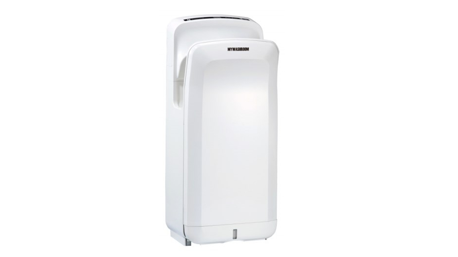 Mywashroom Commercial Brushless Motor Wall Mounted Automatic Jet Hand Dryer - White