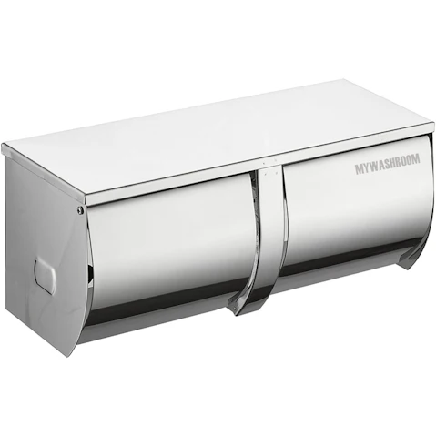 Mywashroom Double Paper Towel Dispenser - 304 Stainless Steel
