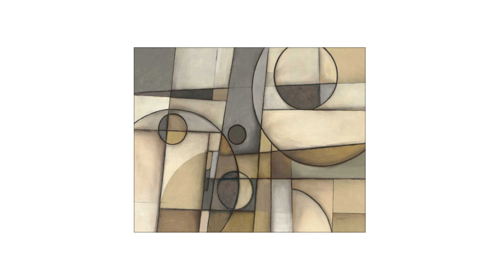 La Grolla Mythology Neutral Unframed Canvas Wall Art