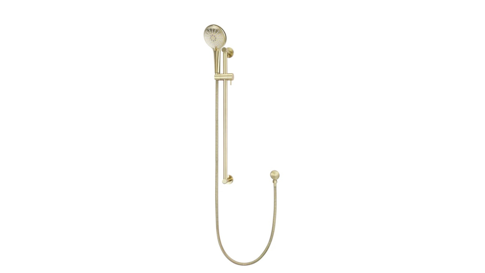 Meir Round Three Function Hand Shower on Rail Column - Tiger Bronze