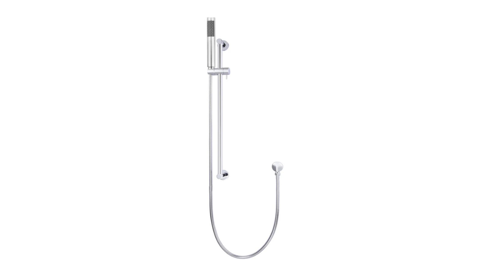 Meir Round Hand Shower Rail - Chrome