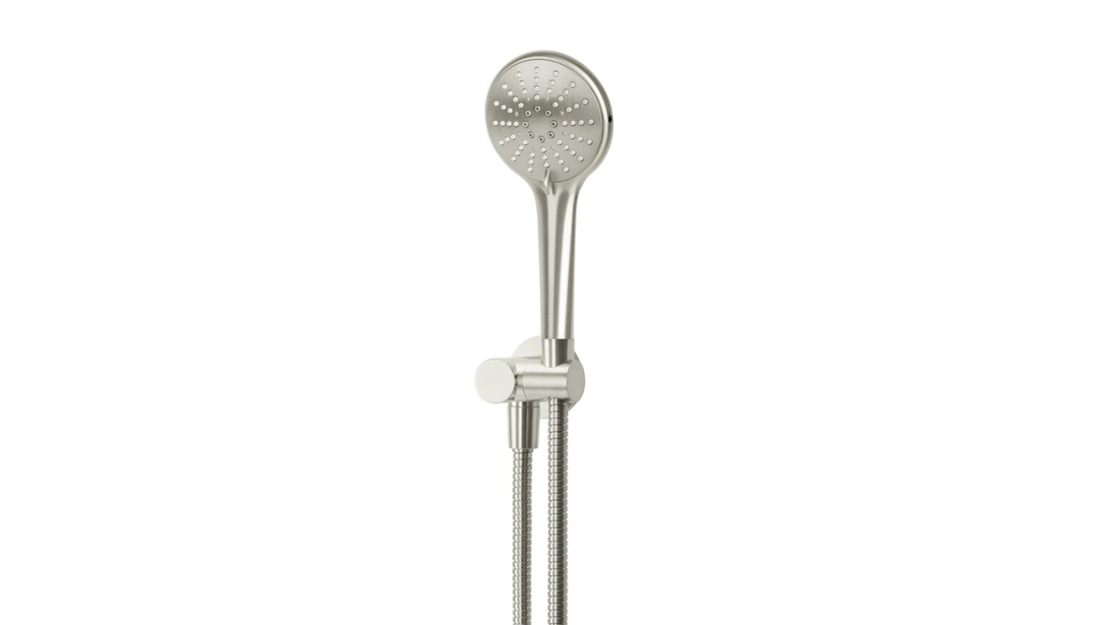 Meir Round Hand Shower on Swivel Bracket - Brushed Nickel