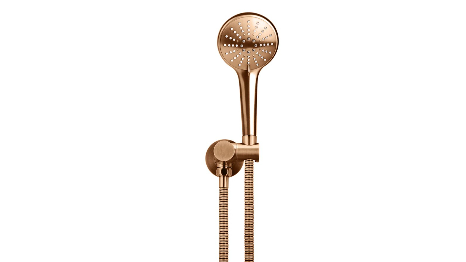 Meir Round Hand Shower on Swivel Bracket - Lustre Bronze