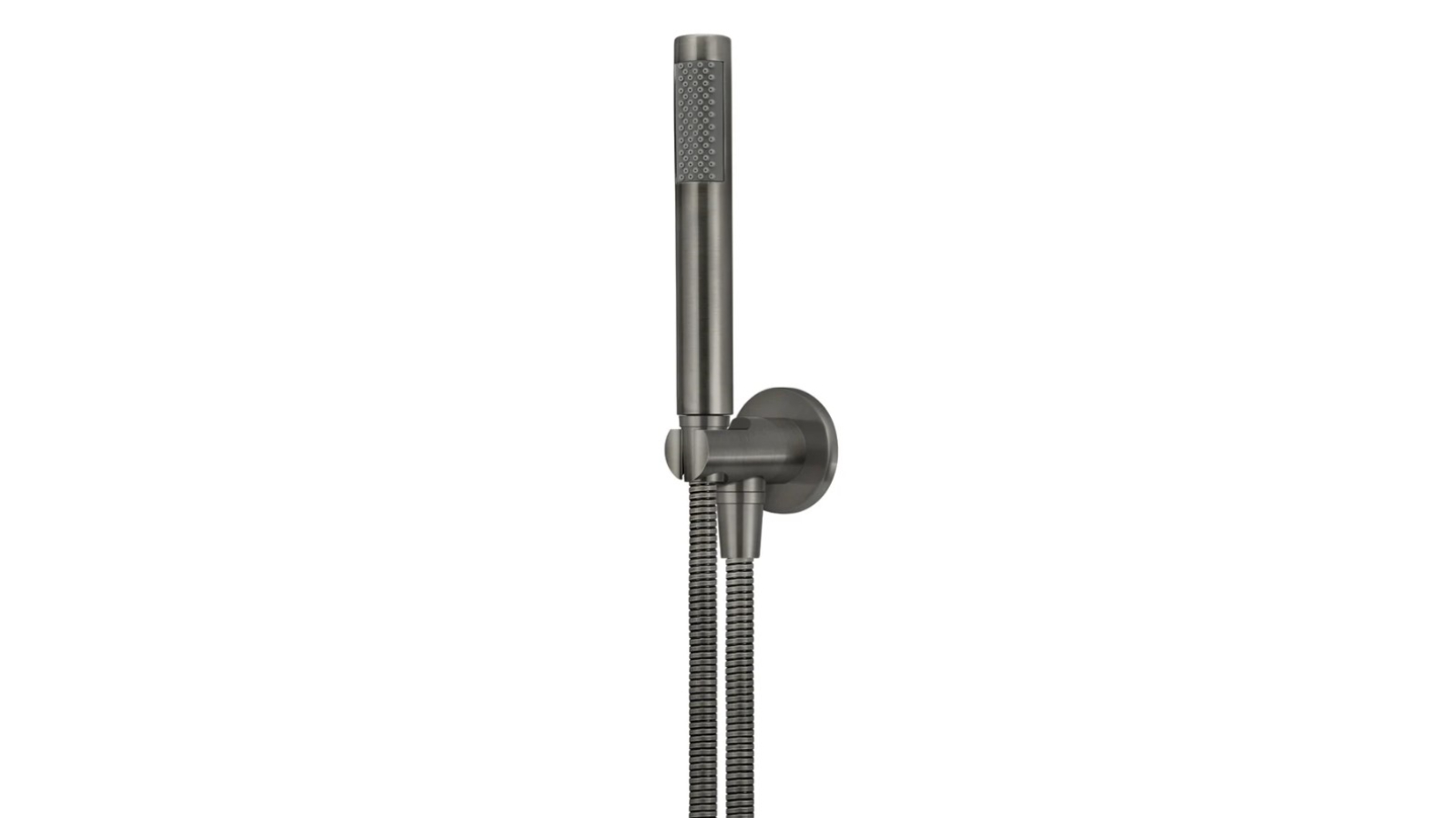 Meir Round Shower on Fixed Bracket - Shadow