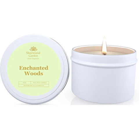 Sherwood Garden Home Fragrances Enchanted Woods Soy Candle Tin - 165g