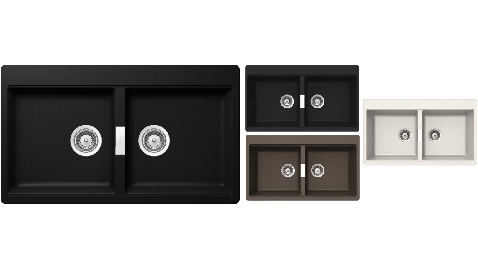 Schock Horizont N200 Double Bowl Inset Sink