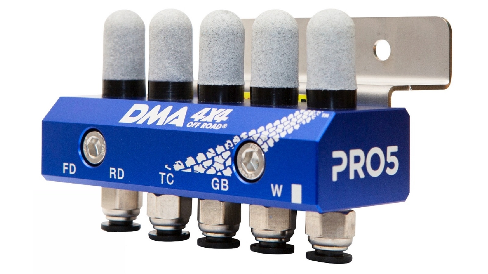 DMA Diff Breather Kit 5 Port For Suzuki Jimny All Models Multi Blue