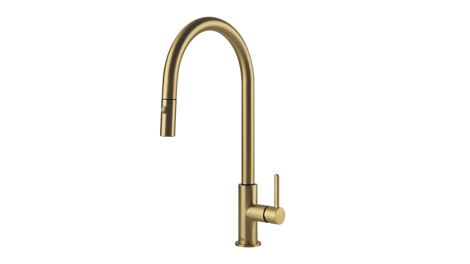 Turner Hastings Naples Pull-Out Sink Mixer - Brushed Brass