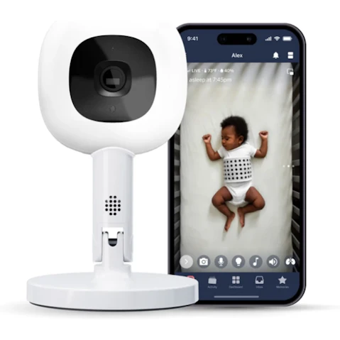 Nanit Pro Smart Baby Monitor - Camera and Flex Stand Duo