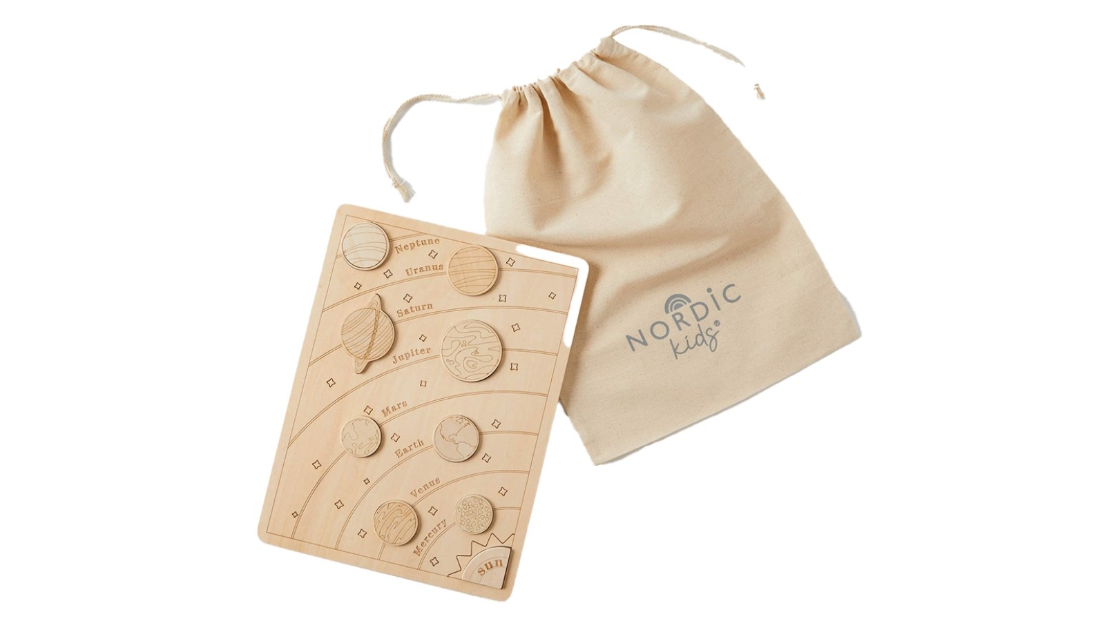 Nordic Kids the Solar System Puzzle - 3y+