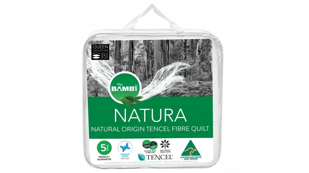 Naturaeco Tencel High Loft Super King Quilt Harvey Norman
