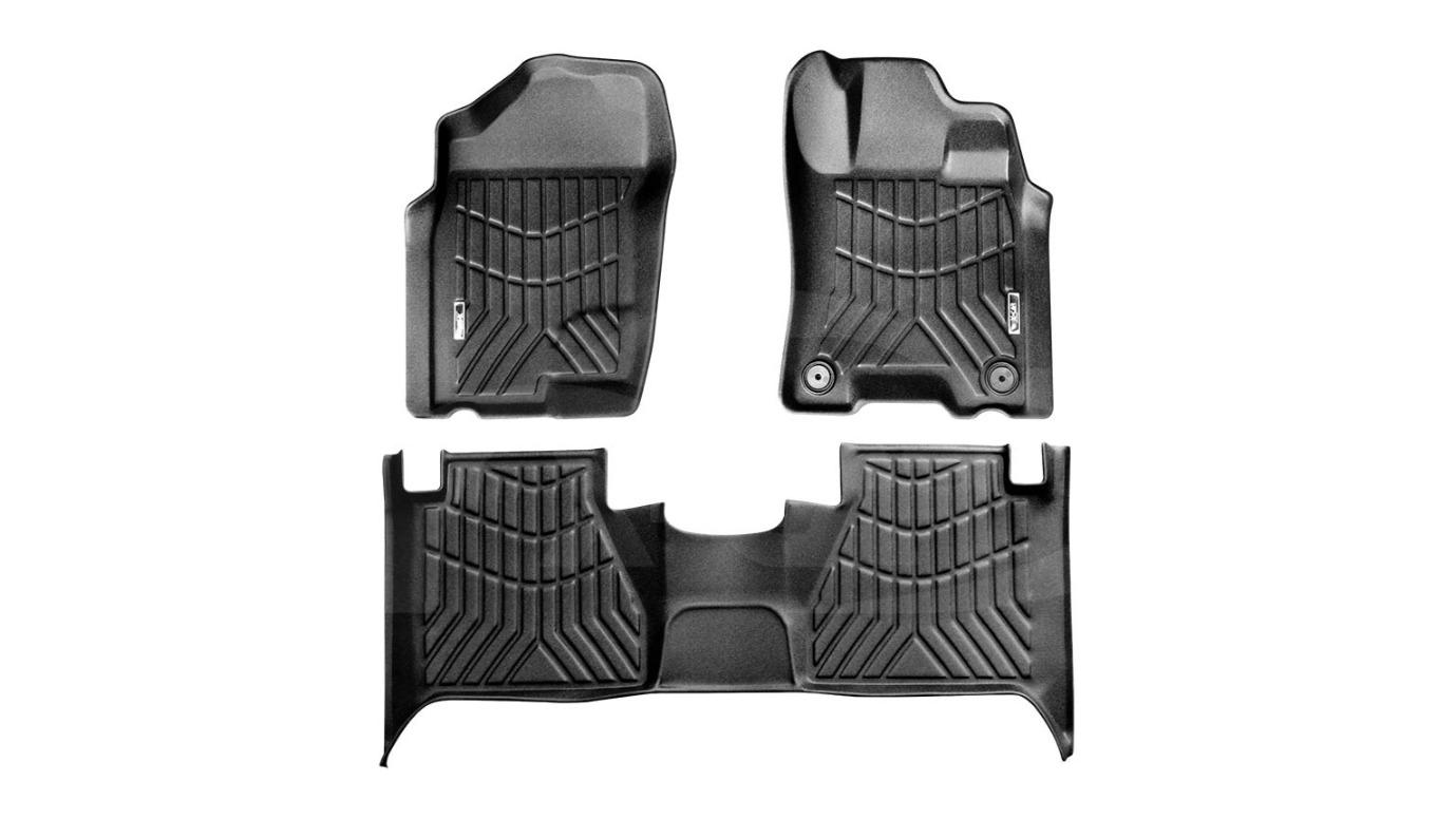 X-CAR Customized Heavy Duty All Weather Car Liner 3D TPE Floor Mat for Nissan Navara NP300 D23 2015-2024