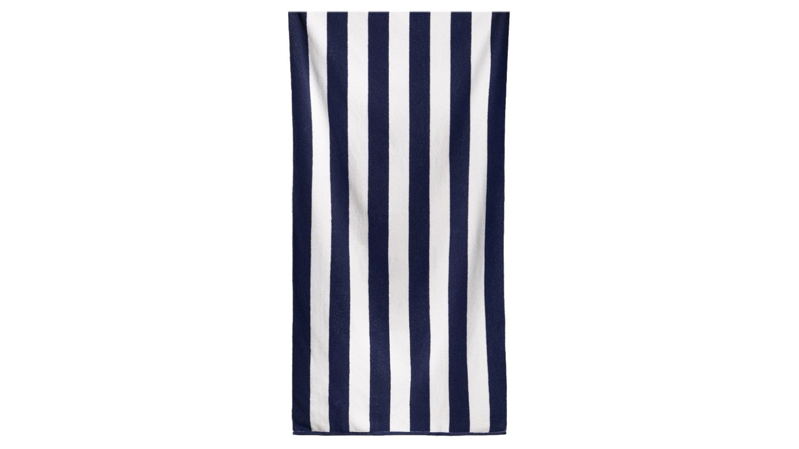 Canningvale Stripe Cabana Beach Towel - Navy