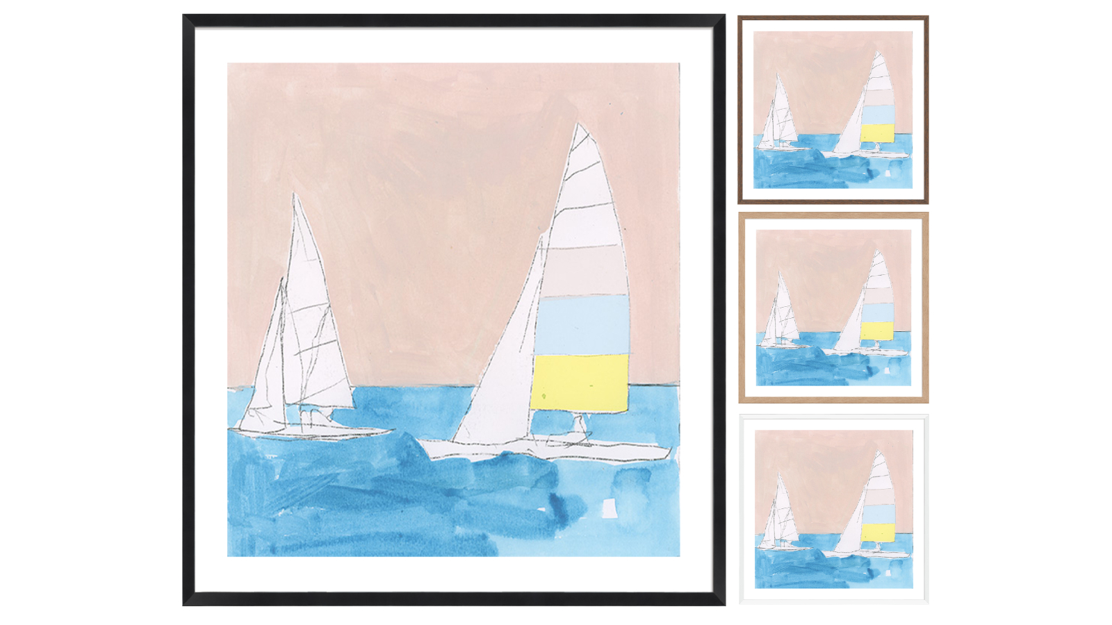 La Grolla Morning Wind Frame Wall Art