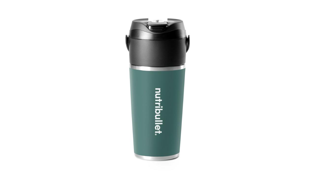 Nutribullet Stainless Steel Flip Cordless Blender - Eucalyptus