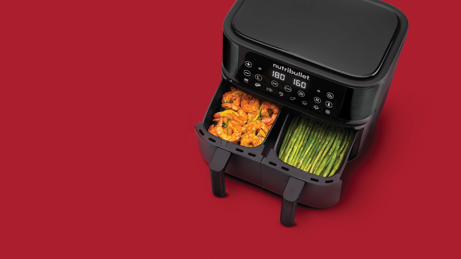 Nutribullet Twin Drawer Air Fryer Harvey Norman