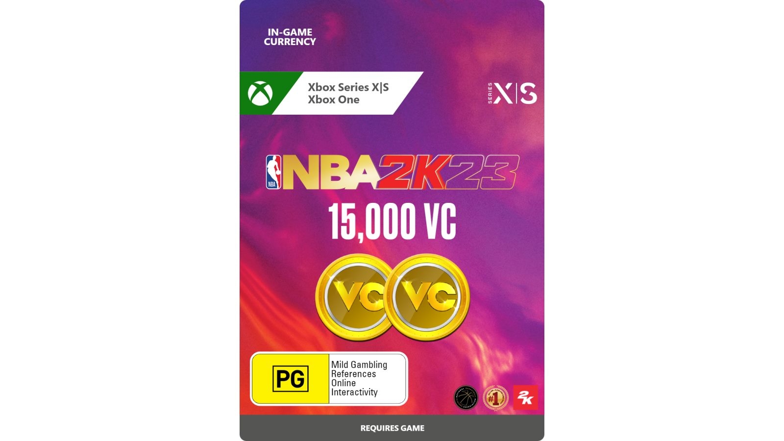 Xbox SX/X1 NBA 2K23 - 15,000 Victory Coins ESD CTC | Harvey Norman