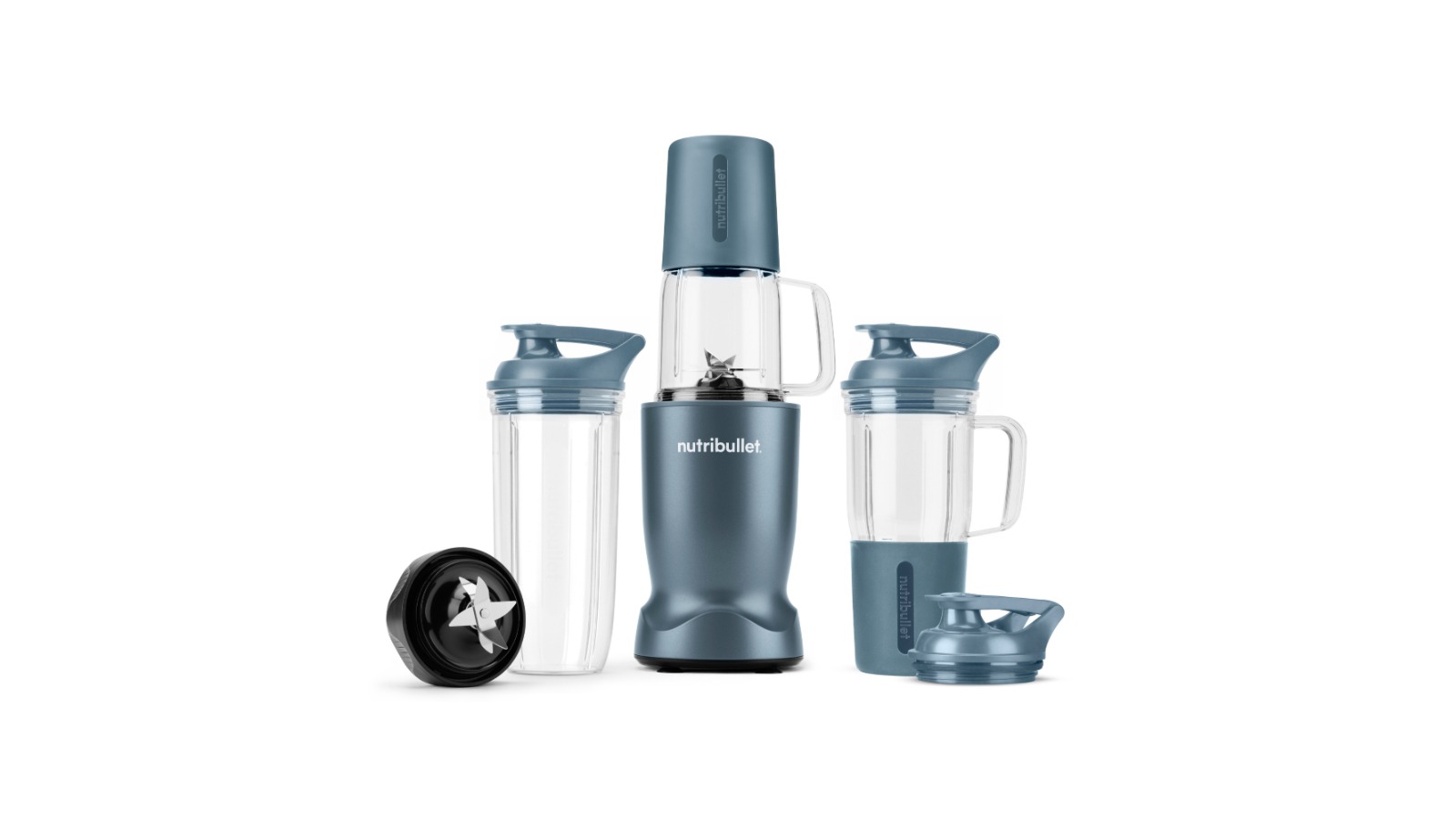 Nutribullet Turbo Personal Blender Ultimate Pack - Storm Blue