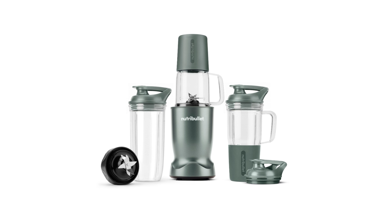 Nutribullet Turbo Personal Blender Ultimate Pack - Sage Green