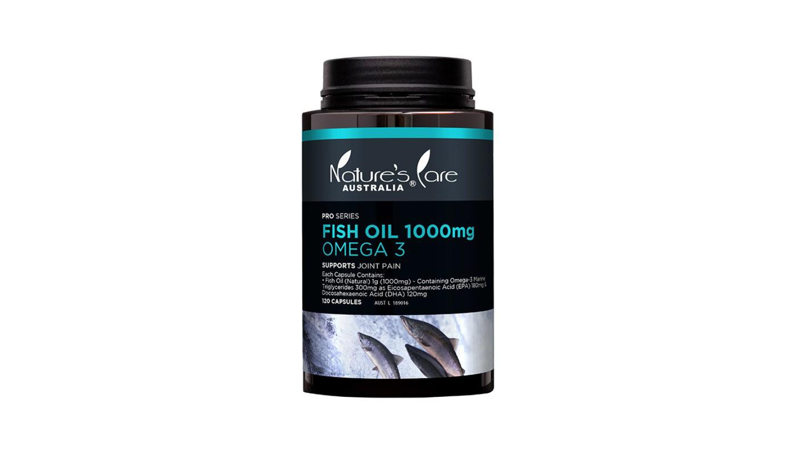 Nature's Care 100g NC PRO Deep Sea Fish Oil - 120 Capsule
