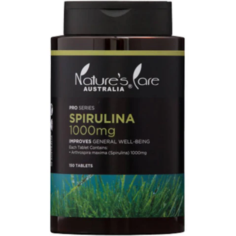 Nature's Care 100g Pro Series Spirulina - 150 Tablet