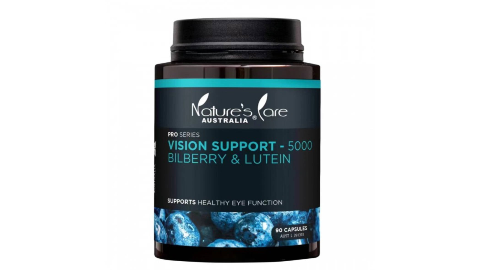 Nature's Care Vision Support 5000 Bilberry and Lutein - 90 Capsule
