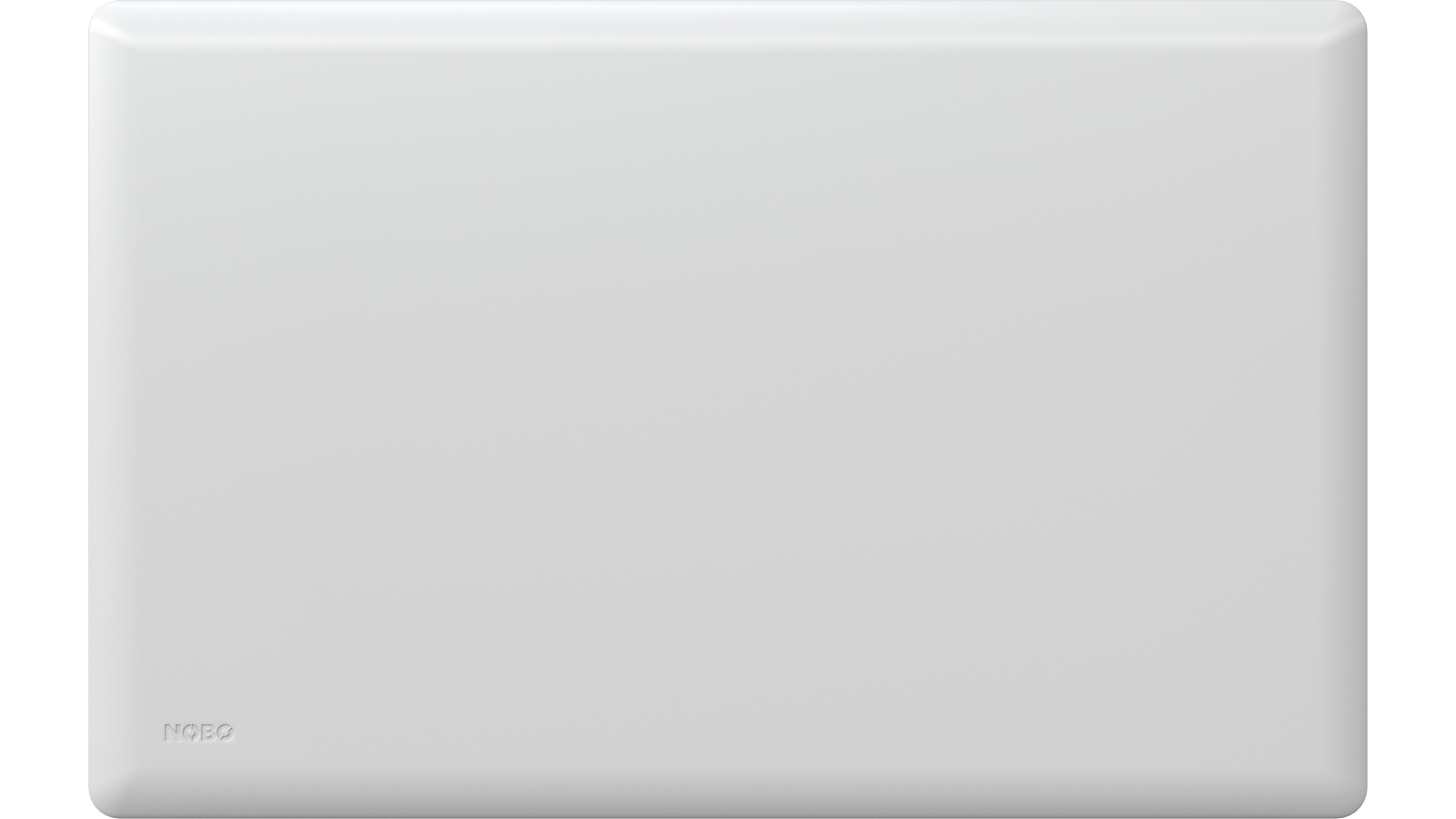 Nobo 1.5kW Compact Panel Heater with Time & Castors White Harvey Norman