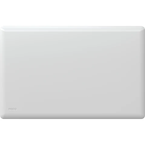 Nobo 1.5kW Compact Panel Heater with Time & Castors - White